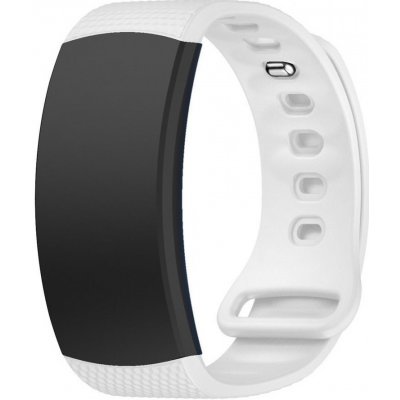 Eses - Silikonový řemínek bílý ve velikosti S pro Samsung Gear Fit 2 1530000727