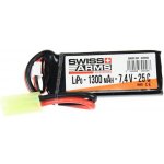 Swiss Arms Li-Pol 7.4V 1300mAh 25C – Zboží Dáma