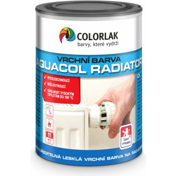 AQUACOL RADIATOR V 2077 0,6L vodouředitelná lesklý vrchní barva na radiátory