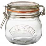 Kilner Kulatá zavařovací sklenice s klipem, 0,5 l 0025.490 – Hledejceny.cz