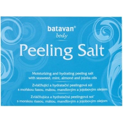 Batavan Peeling Salt Body tělový peeling Máta 700 g