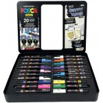 Uni Posca PC-1M/PC-3M/PC-5M mix 20 ks – Zboží Živě