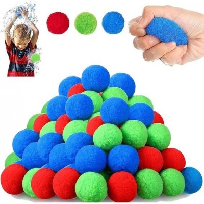 XINCHEN 40 kusů vodních balónků vodních bomb vodních koulí vysoce savých vodních bomb do bazénu – Zboží Dáma