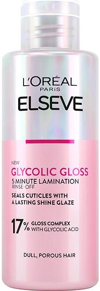 L\'Oréal Paris Elseve Glycolic Gloss oplachová péče s kyselinou glykolovou 200 ml