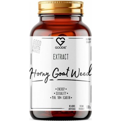 Goodie Horny Goat weed Škornice velkokvětá min.10% ikarinu 60 kapslí – Hledejceny.cz