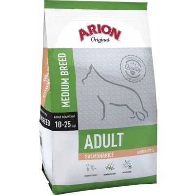 Arion Original Adult Medium Breed losos & rýže 12 kg