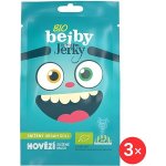 Jihočeské Jerky Bio bejby hovězí 3 x 20 g – Zbozi.Blesk.cz