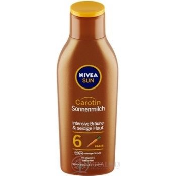 Nivea Carotene Sun lotion na opalování SPF6 200 ml