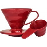 Hario Dripper V60-01 Plastic Red – Sleviste.cz