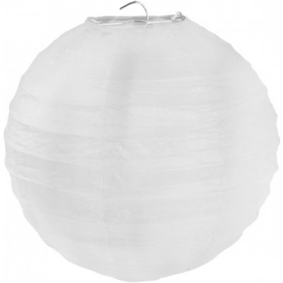 Santex Jednobarevné lampiony 20 cm Barva: Bílá
