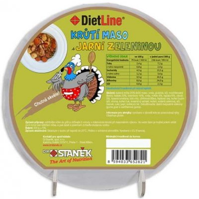 DietLine krůtí maso s jarní zeleninou 300 g – Zboží Dáma