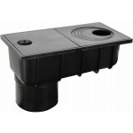 Geiger Lapač střešních splavenin 110 spodní černý – Sleviste.cz