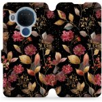 Mobiwear - Nokia 5.4 - V171S Zlatavé lístky a květy – Zboží Mobilmania