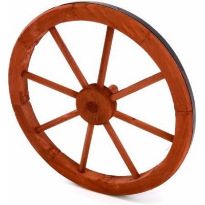 Dřevěné kolo Garth 45 cm - stylová rustikální dekorace – Sleviste.cz