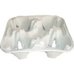 WIMEX Podnos papírový na 4 kelímky 21 x 21 cm – Zboží Dáma