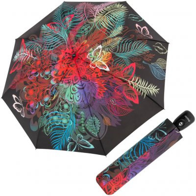 Doppler Magic Fiber Daisy dámský plně automatický deštník skládací vícebarevný – Zboží Mobilmania