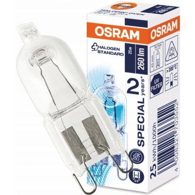Osram Oven 25 W 230 V G9 žárovka do trouby 4008321703552 – Hledejceny.cz
