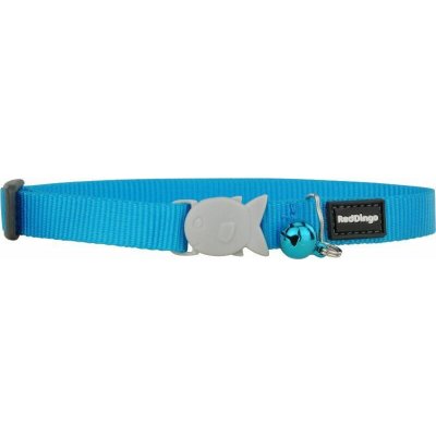Red Dingo obojek pro koťata Turquoise 8 mm – Zboží Dáma