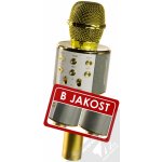 Zaparkorun Karaoke mikrofon pro děti zlatý – Hledejceny.cz