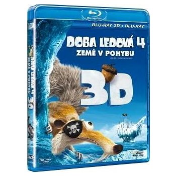 Doba ledová 4: Země v pohybu + Mamutí vánoce 2D+3D BD