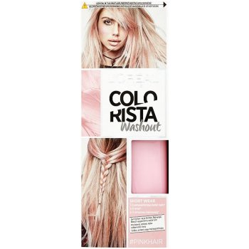 L'Oréal Colorista Washout vymývající se barva na vlasy Dirty Pink 1 Week Color Pastel 2-3 Shampoos 80 ml