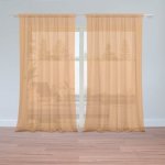 Sablio Záclony Mandarinková: 2ks 150x250cm – Hledejceny.cz
