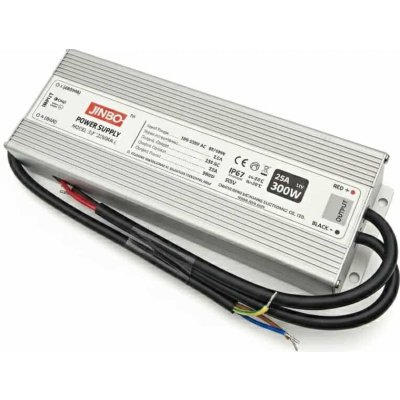 Venkovní Zdrojový trafo JINBO - 12V 300W – Sleviste.cz