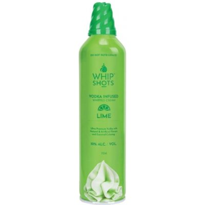 WhipShots Alko Šlehačka Lime 10% 0,2 l (holá láhev) – Zboží Dáma