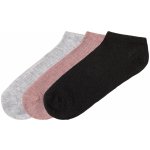Pepperts Dívčí ponožky, 3 páry světle růžová/šedá/černá – Zboží Mobilmania