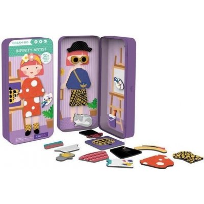 Magnetické puzzle Umělkyně – Zboží Dáma