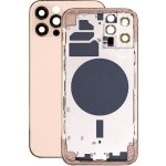 Kryt Apple iPhone 12 Pro - Zadný Housing zlatý – Zboží Živě