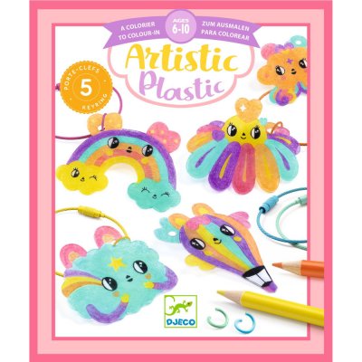 Djeco Artistic Artistic plastic Kawaii keyring – Hledejceny.cz