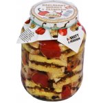 Dobrotyspribehem.cz Nakládaný hermelín s česnekem 1,5 kg – Zboží Dáma