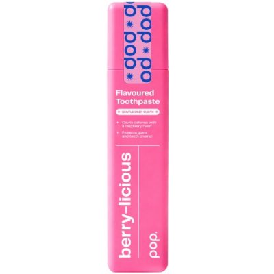 Pop Berry-licious bělicí s malinovo-mátovou příchutí 75 ml – Hledejceny.cz