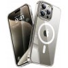Pouzdro a kryt na mobilní telefon Apple MG Clear MagSafe na iPhone 15 Pro, průsvitné