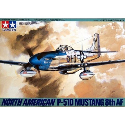 Tamiya P 51D Mustang 61040 1:48 – Hledejceny.cz