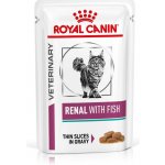 Royal Canin Veterinary Diet Cat Renal with Fish Feline 12 x 85 g – Hledejceny.cz