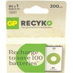 GP ReCyko 9V 200mAh 1ks 1032521021 – Zboží Živě