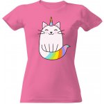Tričko s potiskem Kočkorožec dámské Růžová – Zboží Dáma