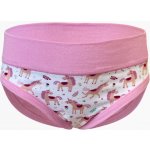 Gina dětské kalhotky klasické dívčí úzký bok šité, s potiskem Disco XIX 20028P orchidej cukrová – Hledejceny.cz
