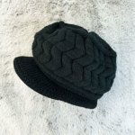 4Leaders Zateplený dámský baret s kožíškem černý 26×20×10 cm – Hledejceny.cz