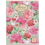 Pigna Školní sešit Nature Flowers A5 čistý mix motivů – Zboží Dáma