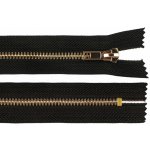Kovový zip No 5 délka 20 cm (jeansový) Varianta: bílá zlatá, Balení: 1 ks – Hledejceny.cz