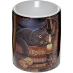 Lisa Parker Aroma lampa s kočkou a knihami design – Zboží Dáma