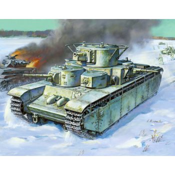 Zvezda Slepovací model T 35 Heavy Soviet Tank 1:35