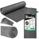 Bradas Stínící síť 90% 1,2 x 25m Grey – Zboží Mobilmania