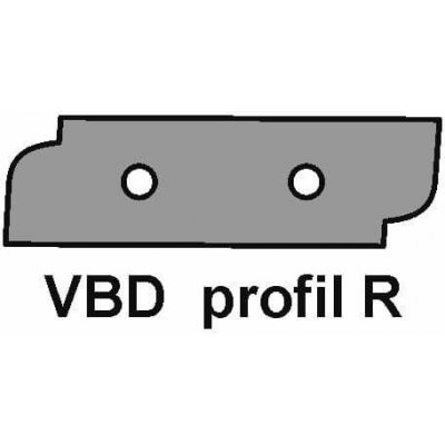 CERATIZIT VBD pro frézu na výplně dvířek VP-45 - Profil 2-R, R-spodní braní – Zboží Mobilmania