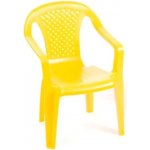 Progarden Židlička plastová dětská žlutá – Zboží Mobilmania