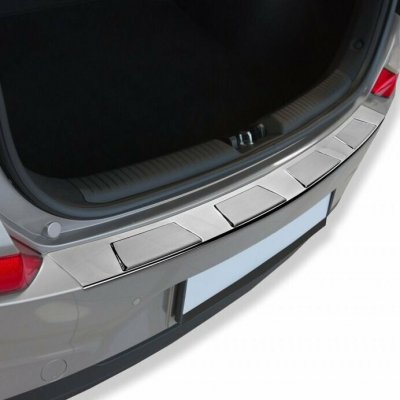 CRONI Nerezový kryt nárazníku Opel Grandland Facelift (2021 - 2024) - 4 trapez 3. Saténová, lesklý povrch, směrově broušené trapézy 3. Saténová, lesklý povrch, směrově broušené trapézy – Sleviste.cz