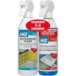 HG Odstraňovač plísně 500 ml + HG čistič skel 500 ml – Sleviste.cz
